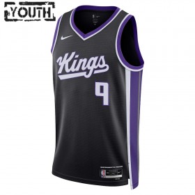 NBA Sacramento Kings Trikot Kevin Huerter Nike 2023-24 Icon Edition Schwarz Swingman - Kinder
